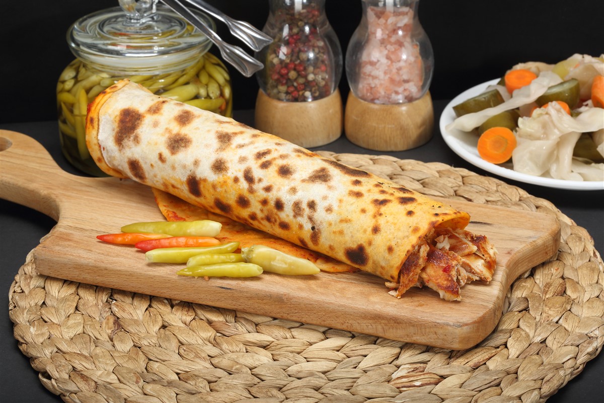 1-Hatay_Usulü_Soslu_Tavuk_Döner_Dürüm